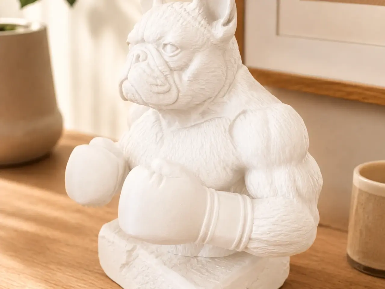 Billede 2 - Boxer frenchie mat hvid