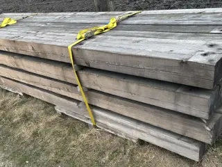 Træstolper