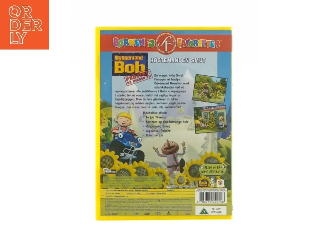 Billede 2 - Byggemand Bob - høstemanden Smut (DVD)