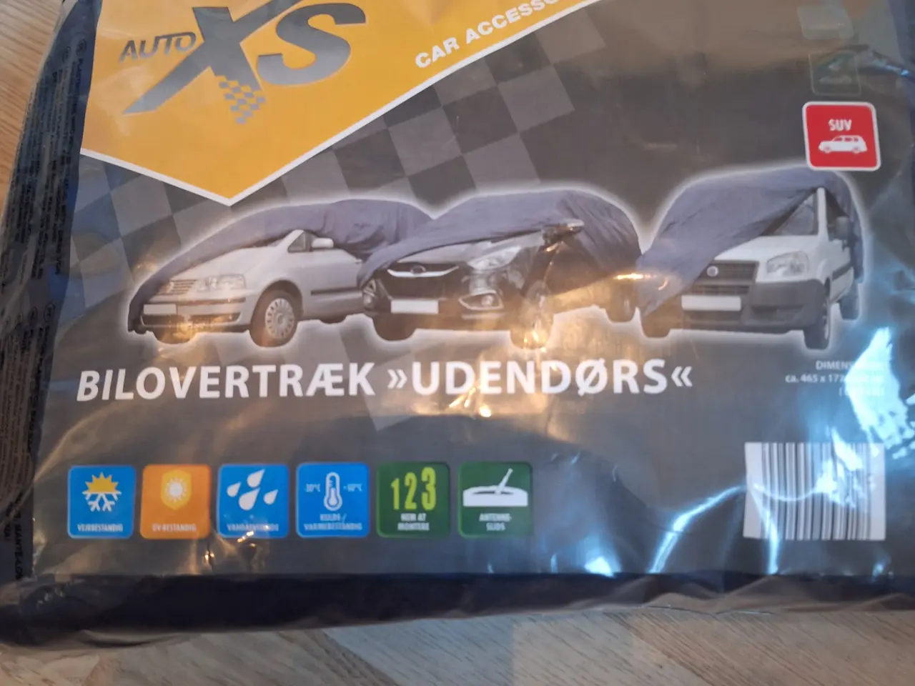Billede 1 - Bilovertræk, str. SUV 465x177x144 cm