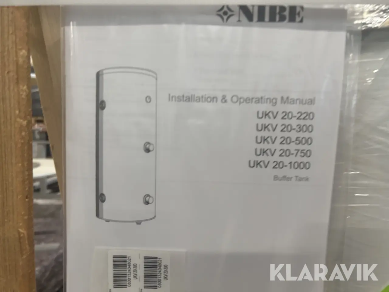 Billede 2 - Bufferbeholder Nibe Model 300