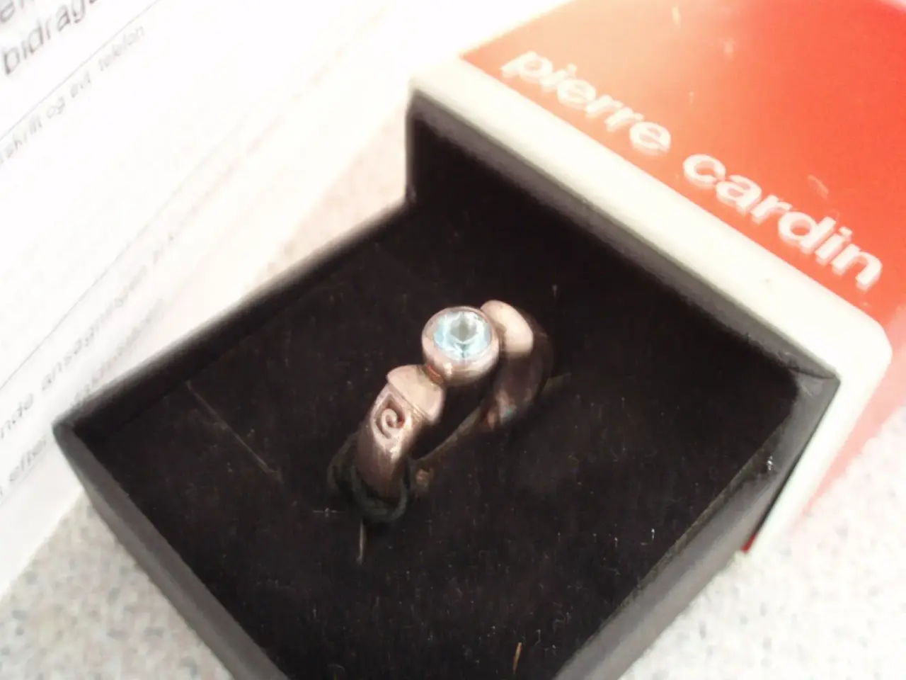 Billede 1 - Pierre Cardin ring 925 Sterling sølv
