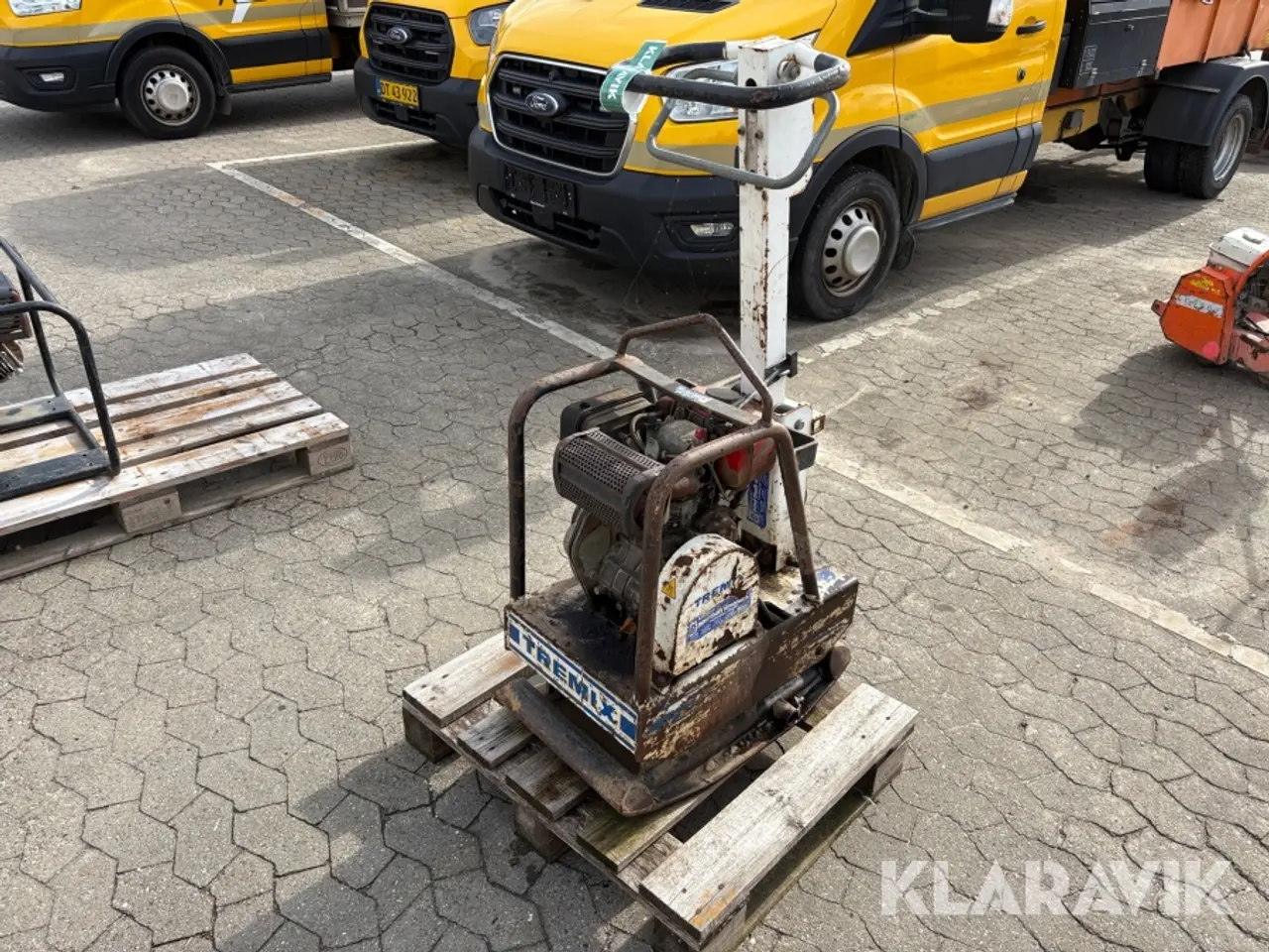 Billede 1 - Pladevibrator Tremix MV205 1 styk