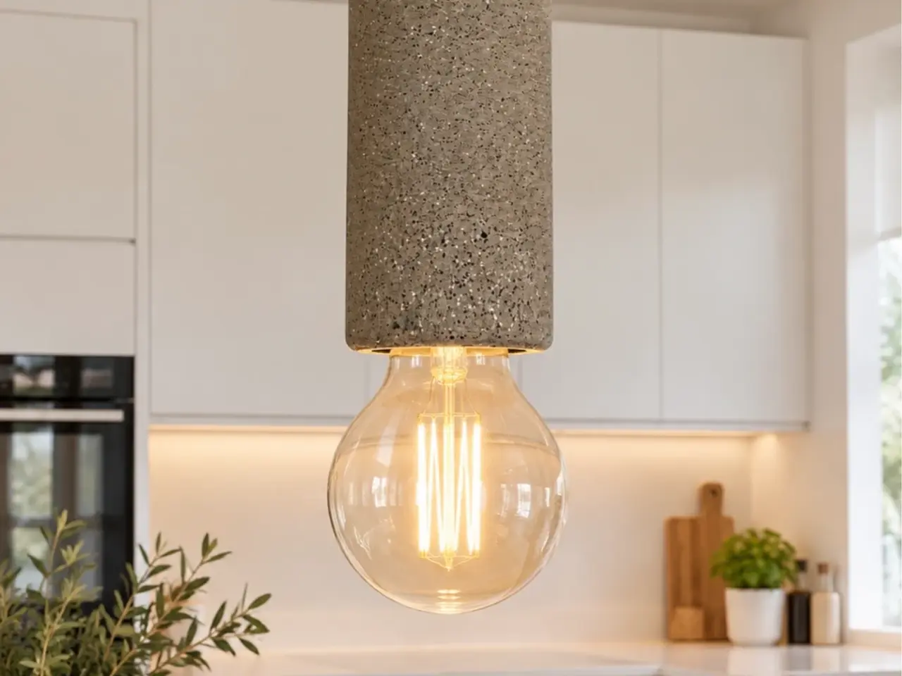 Billede 2 - 5 Beton loft lamper