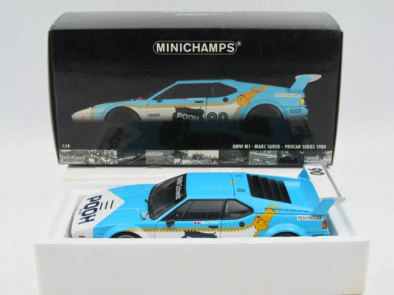 Billede 1 - 1980 BMW M1 Procar 1:18 - MINICHAMPS