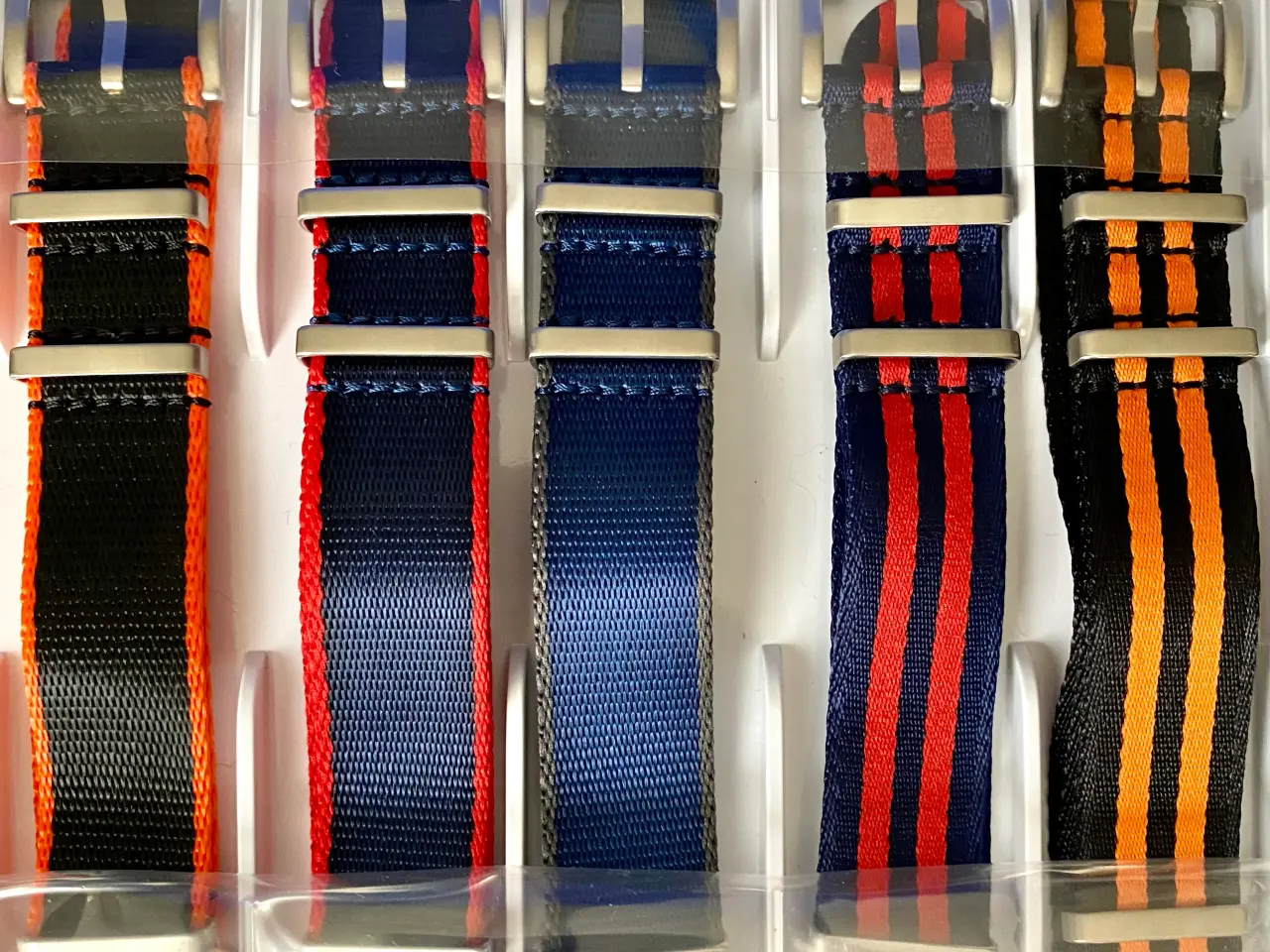 Billede 4 - Høj kvalitet- Nato nylon, urremme.