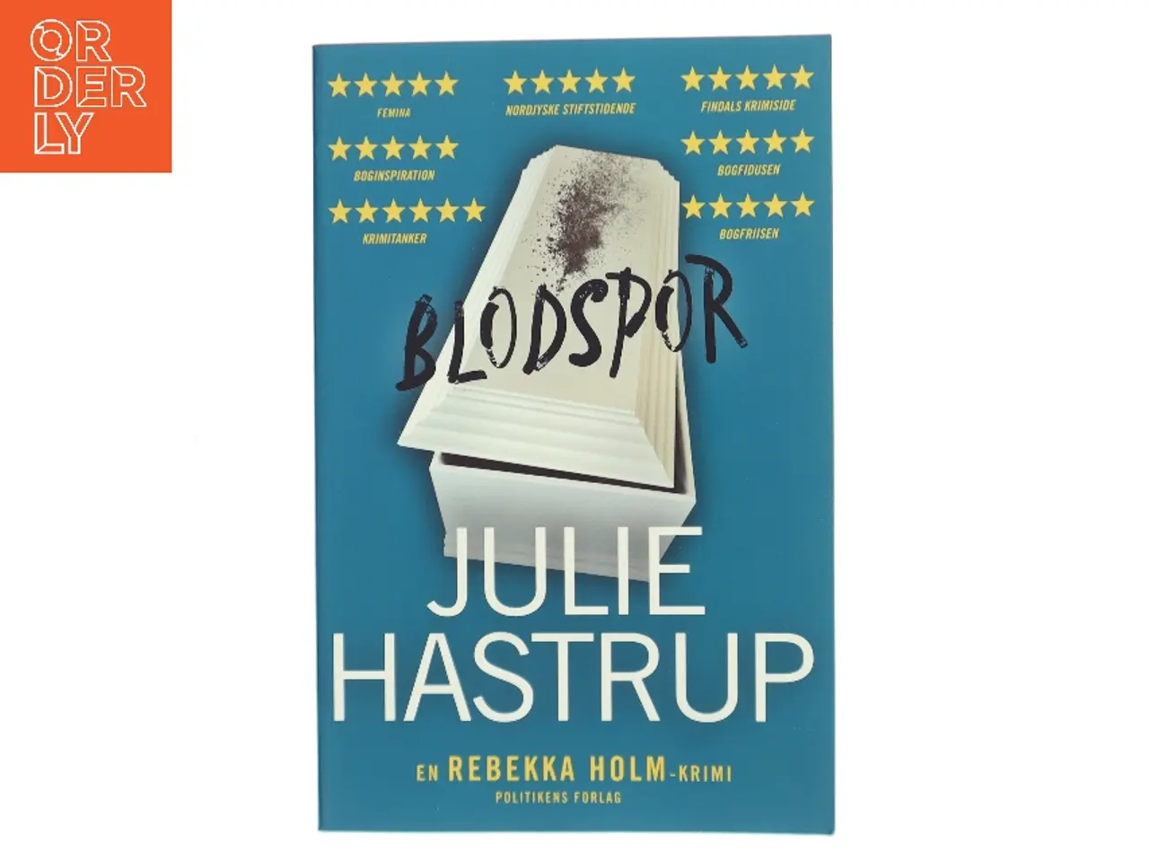 Billede 1 - Blodspor : krimi af Julie Hastrup (Bog)
