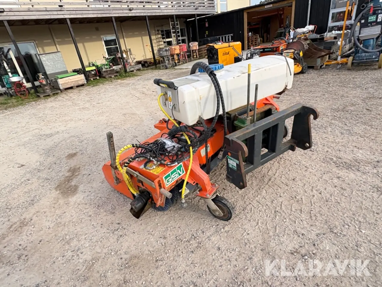 Billede 7 - Kost med opsamler og vandtank Tuchel Profi 600-230