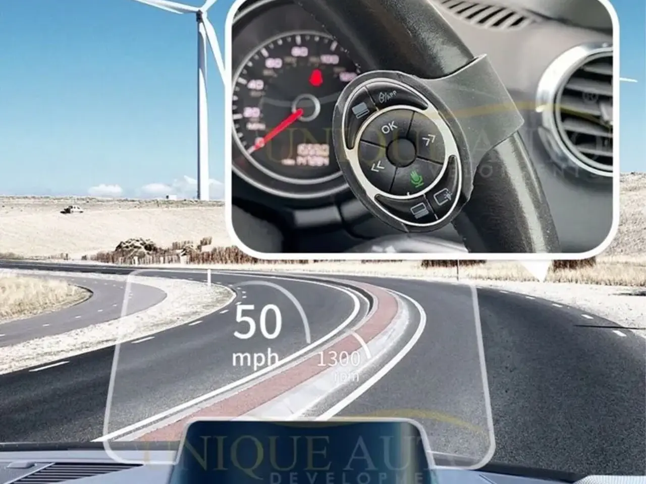 Billede 5 - HUD display gps navigation