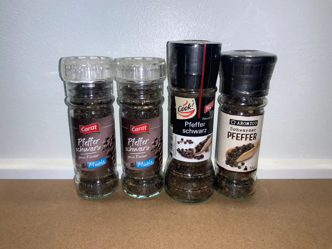 Billede 1 - Sort Peber fuldkorn 50/70 gr.