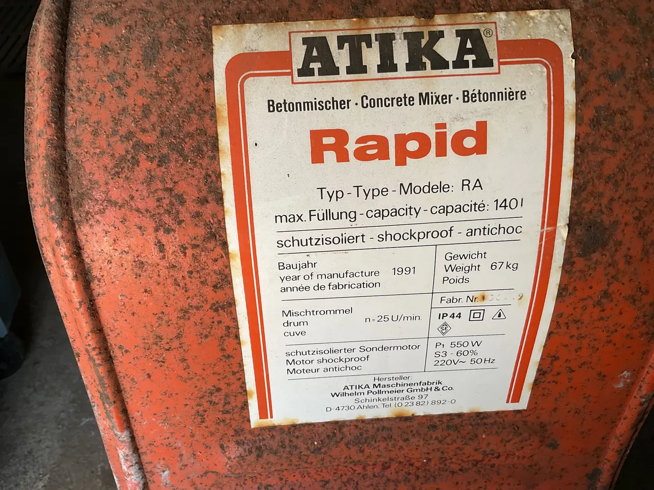Billede 5 - Cementblander