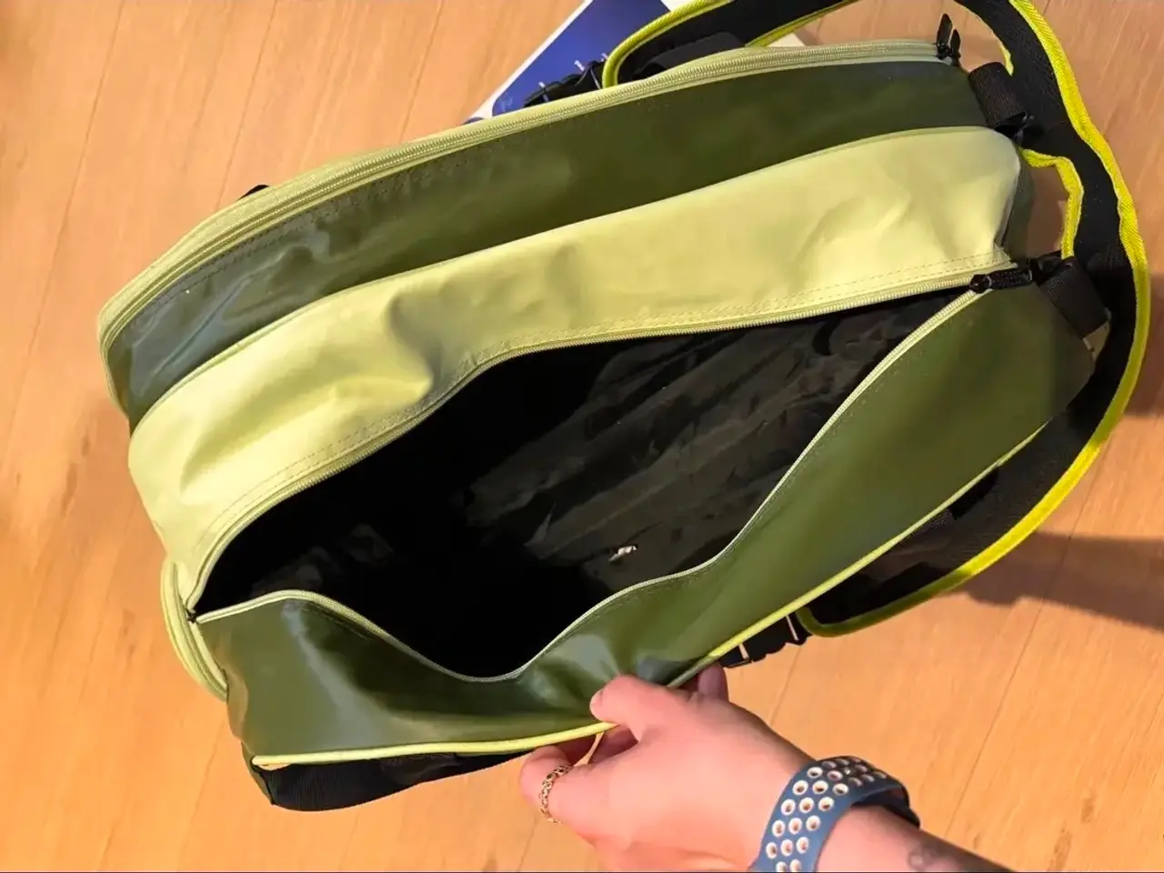 Billede 6 - ZERV Superb Elite Padel Bag Dark Green