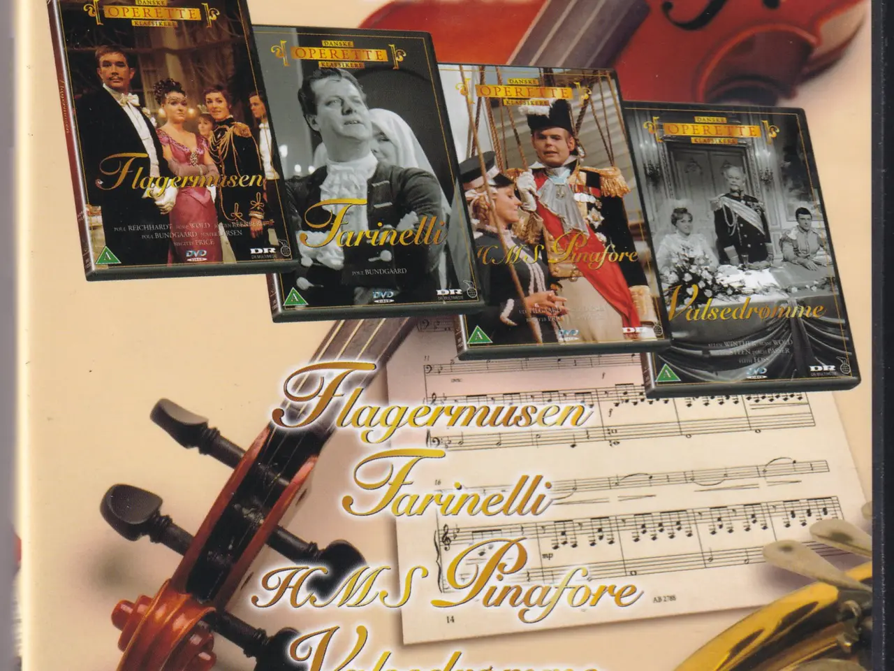 Billede 1 - Danske Operette Klassikere (4-disc)