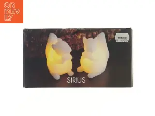 LED egern lys sæt fra Sirius (str. 9 cm)