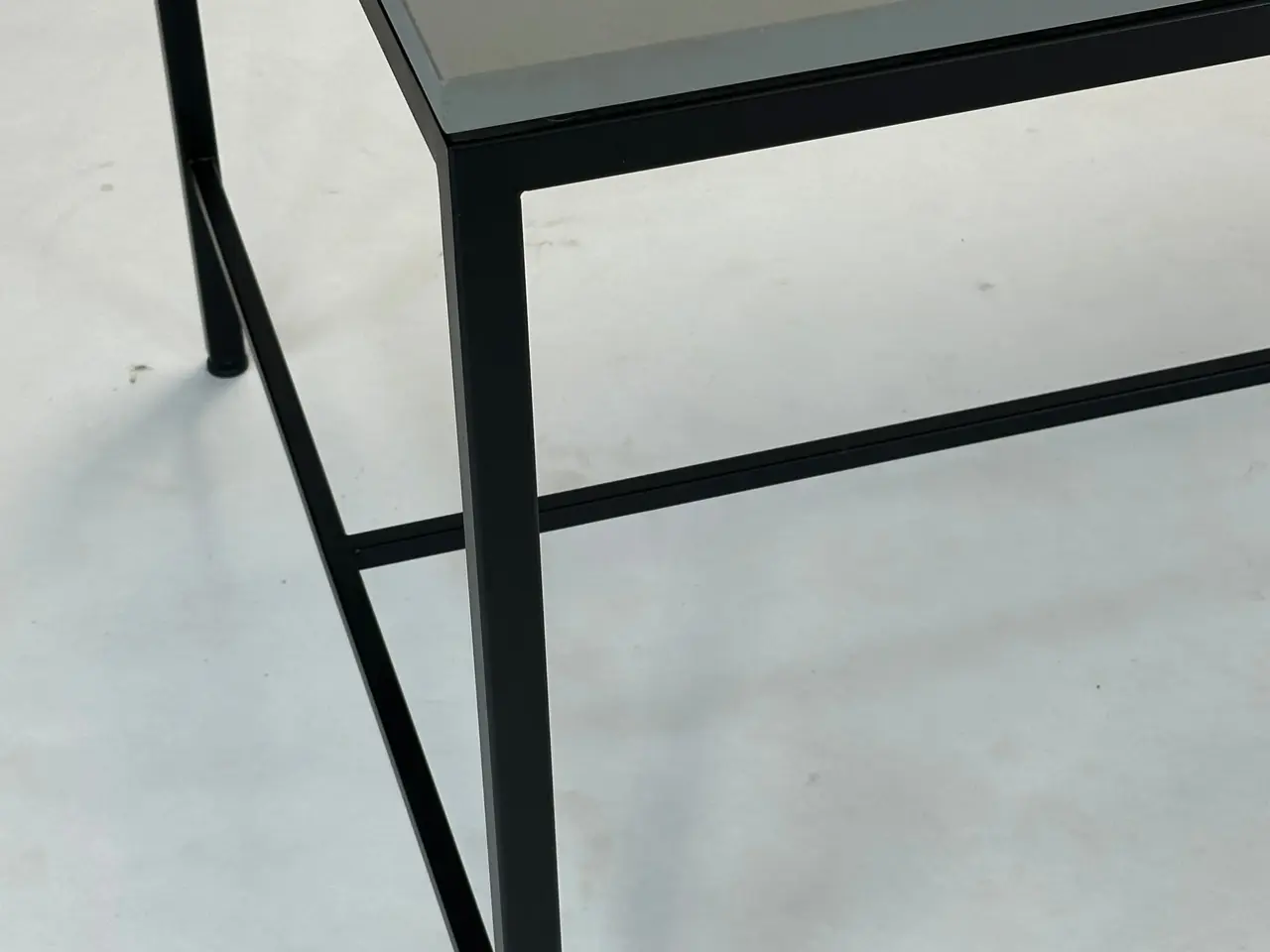 Billede 3 - Labofa Bord – Grå med Sort Stel 90x185x75 cm