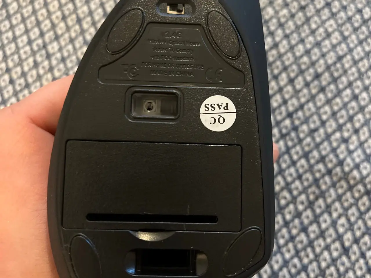 Billede 5 - Trådløs ergonomisk (vertikal) computermus, sort
