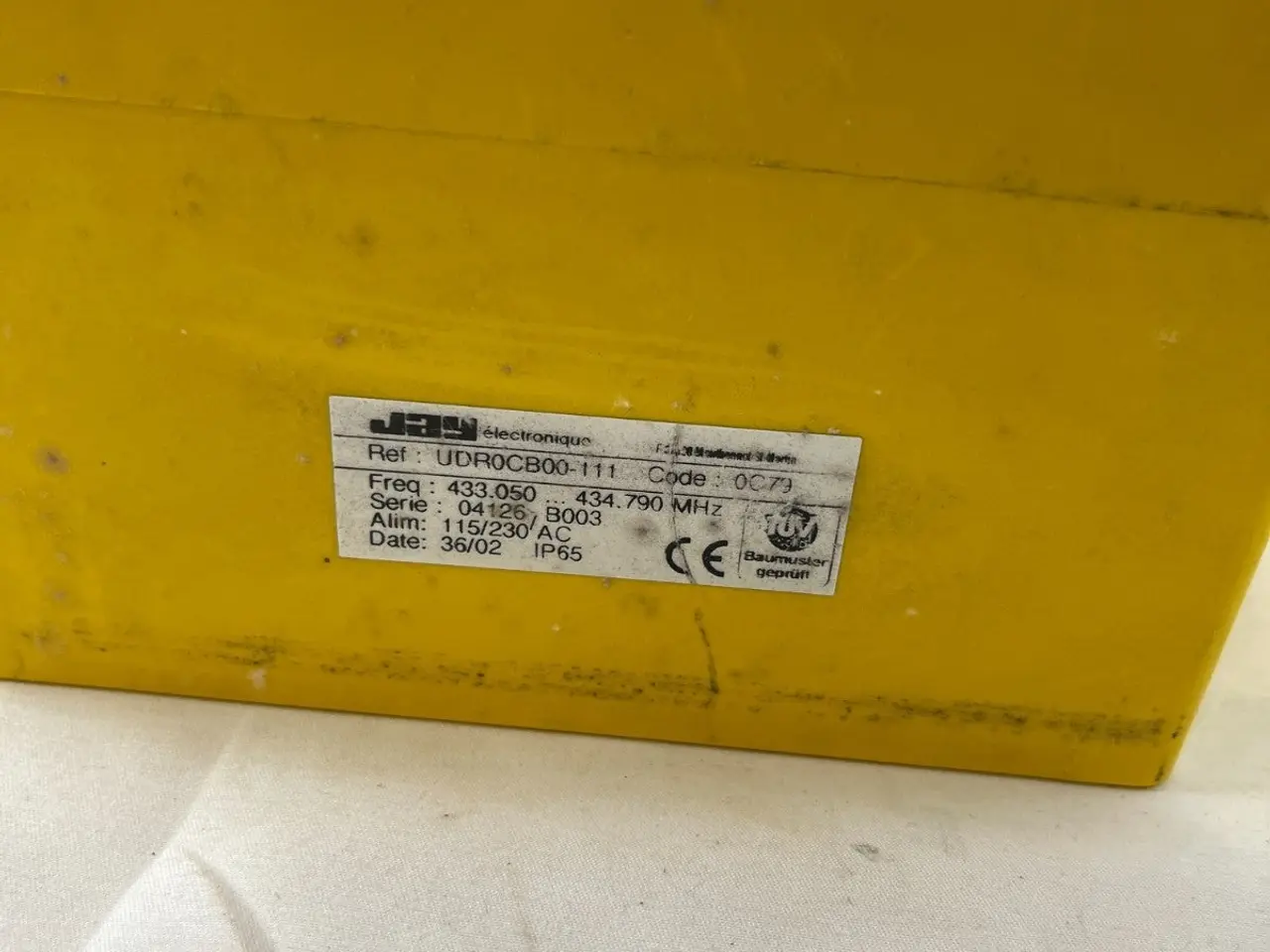 Billede 2 - J2M UROCB00-111 Crane Radio Receiver 433MHz IP65