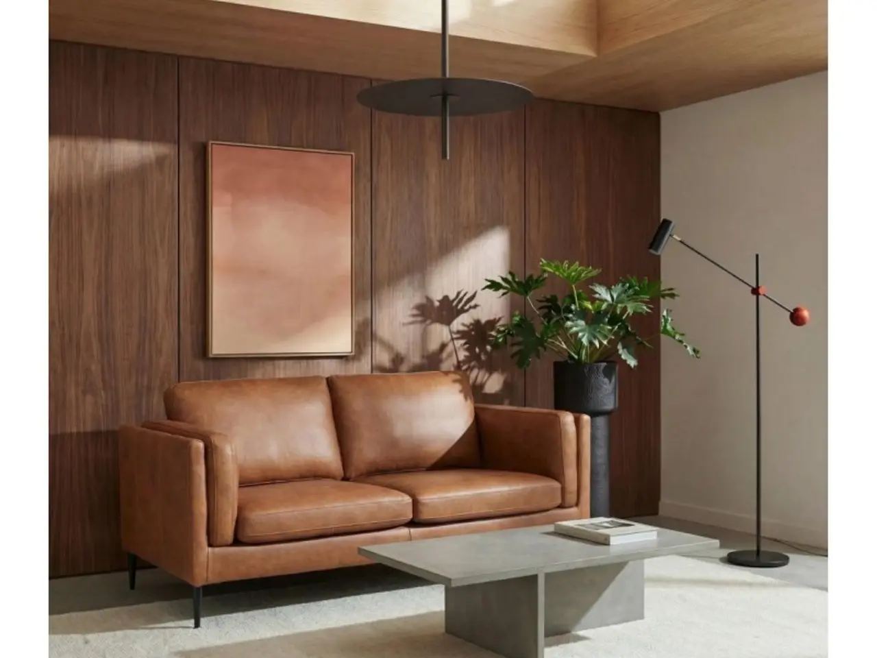 Billede 4 - Valencia 2 pers. sofa læder cognac