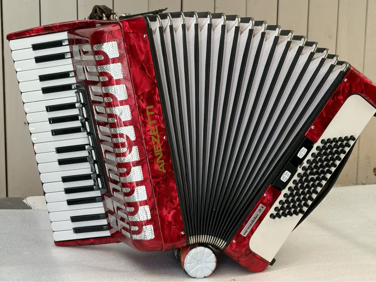 Billede 8 - ANEZETTI harmonika – 37 tangenter / 96 bas
