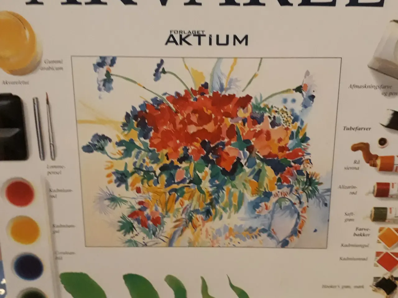 Billede 4 - 2 Kunstbøger om Acryl- og Akvarelmaleri