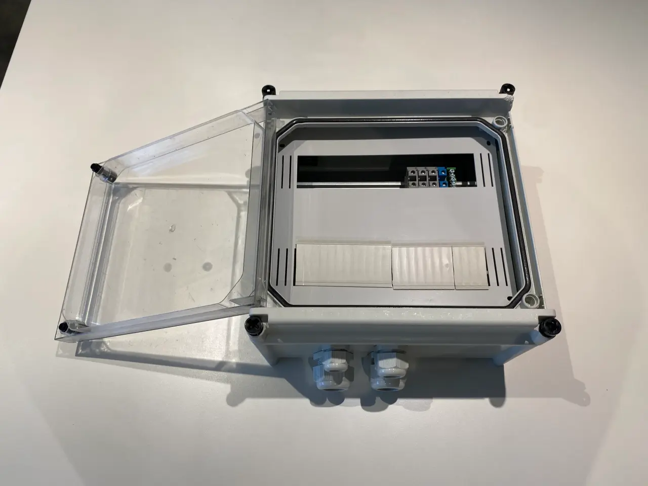 Billede 2 - Gruppetavle, Skinnekasse 2 X 12 Modul