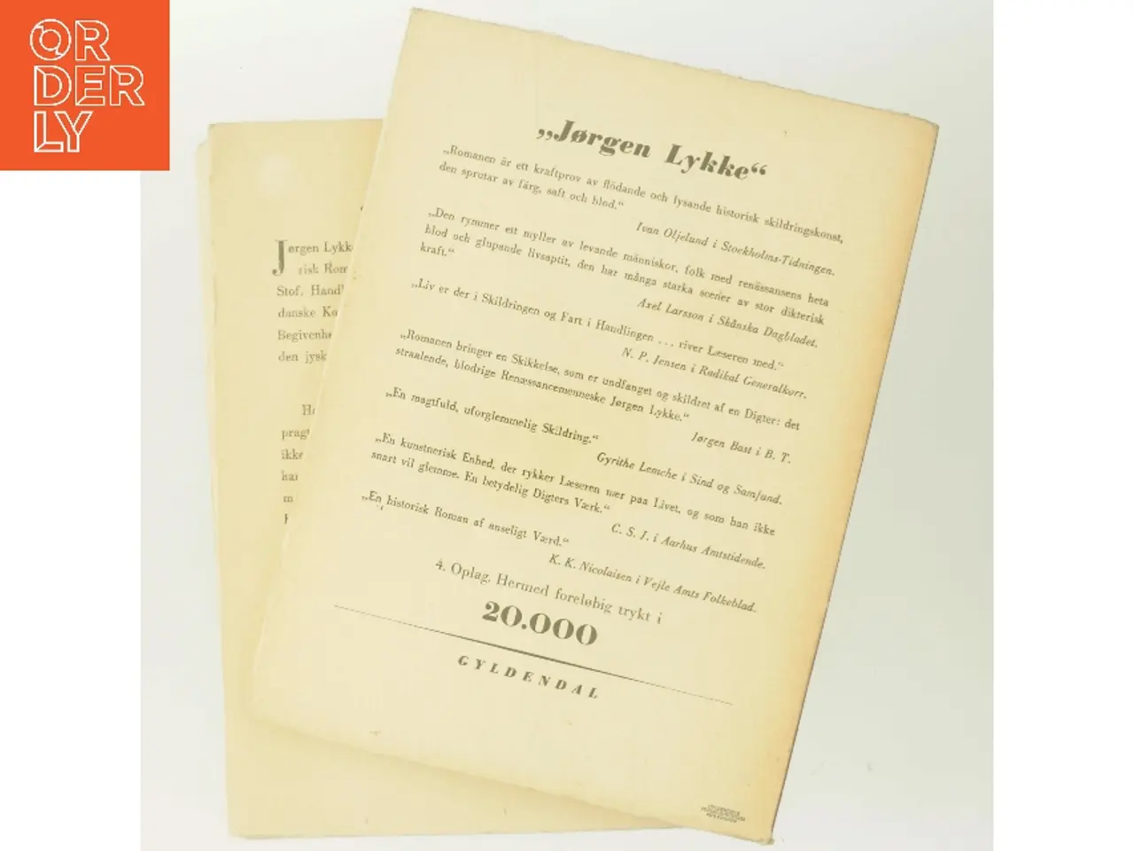 Billede 3 - Jørgen Lykke af Thit Jensen (Bog)