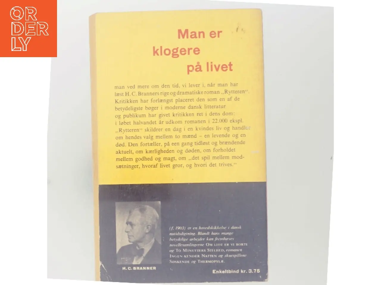 Billede 3 - Rytteren af H. C. Branner (Bog)