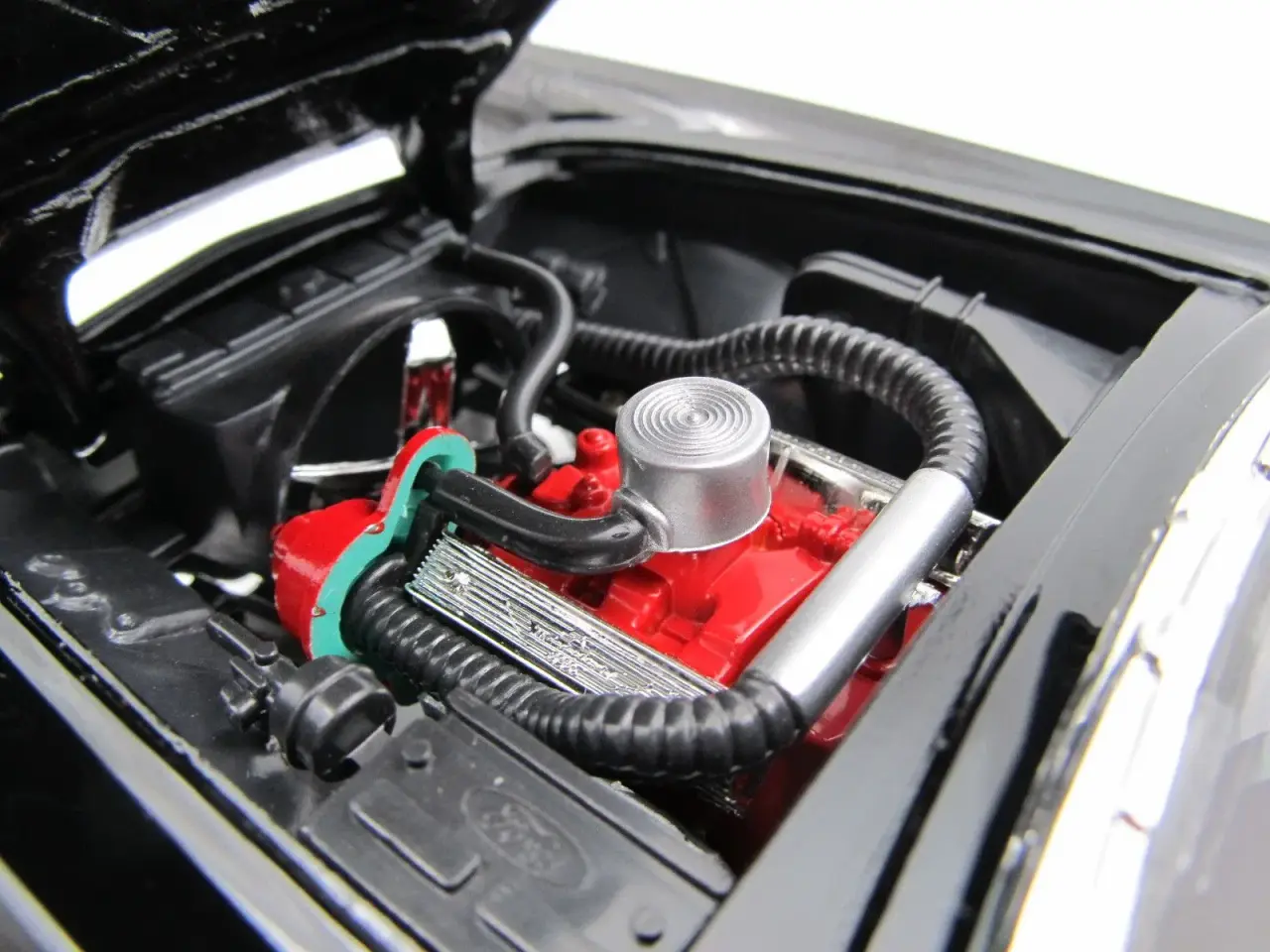 Billede 7 - 1955 Ford Thunderbird Hardtop 1:18 Farve: Sort