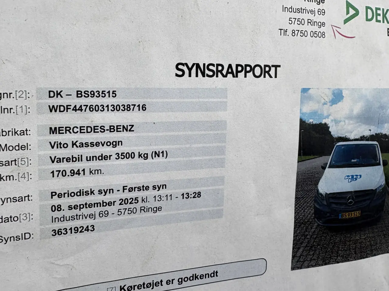 Billede 6 - Dk billigst vito kører perfekt evt bytte