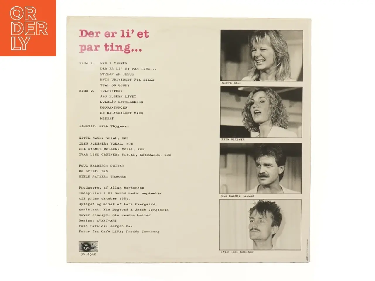 Billede 2 - Vinylplade: Der er li' et par ting...