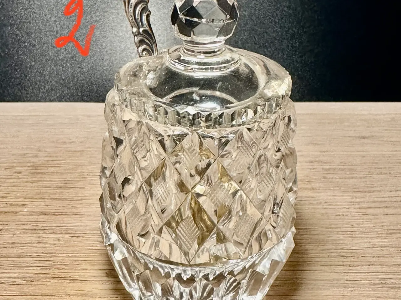 Billede 4 - Vintage genstande af krystal sælges.