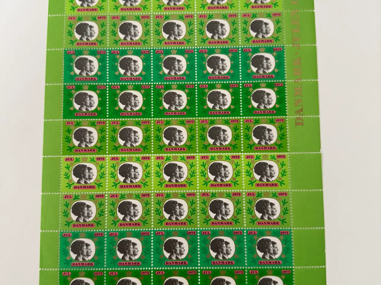Billede 3 - Julemærkeark 1970-1979