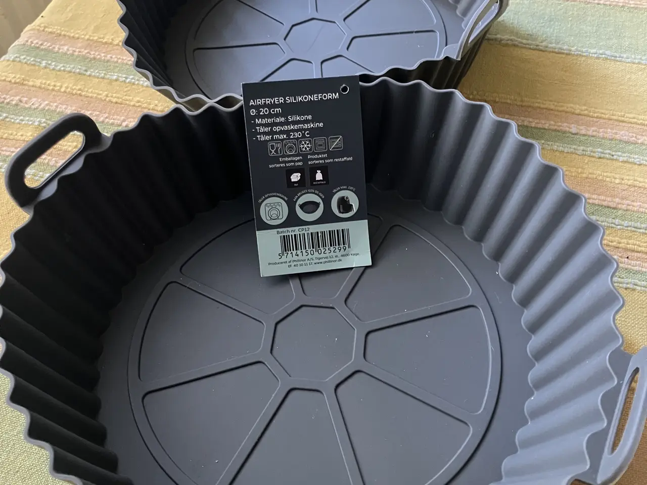 Billede 1 - airfryer silikoneforme