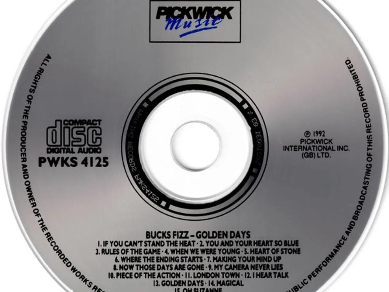 Billede 3 - Bucks Fizz – Golden Days – CD