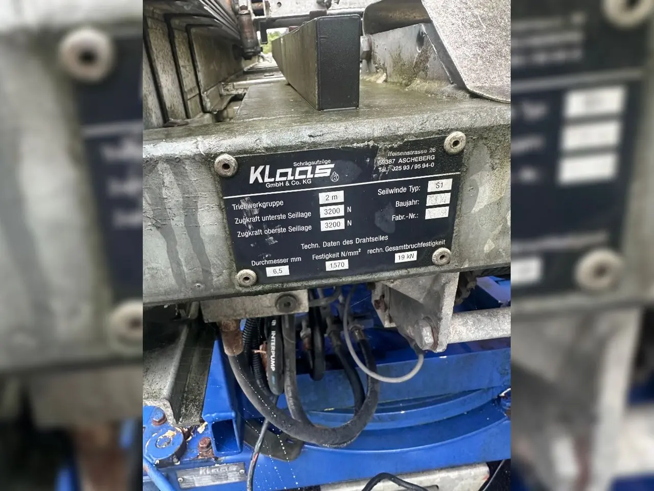 Billede 3 - Klaas S1 Flytte lift 21 meter