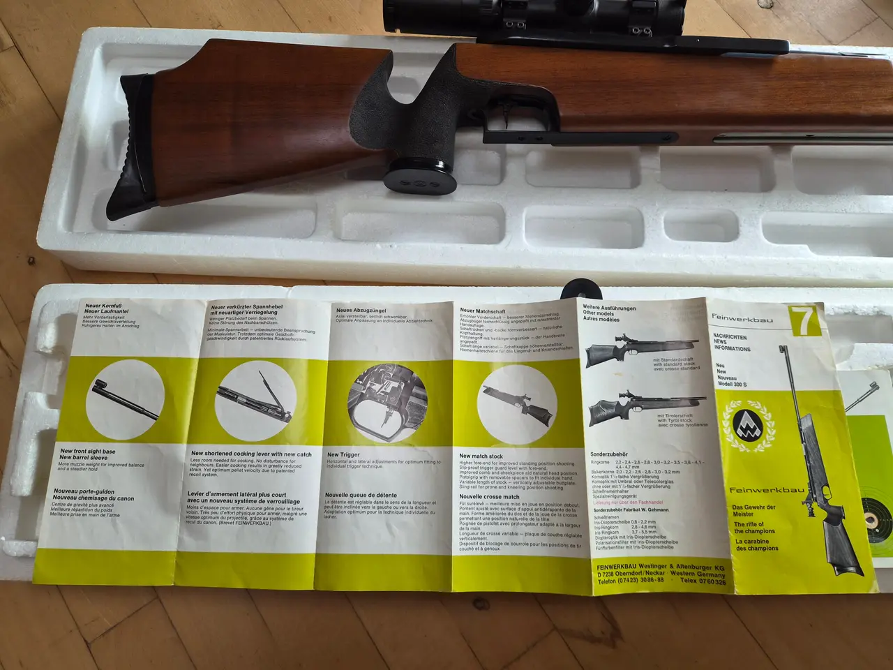 Billede 6 - Feinwerkbau 300 S 4,5 mm matchriffel