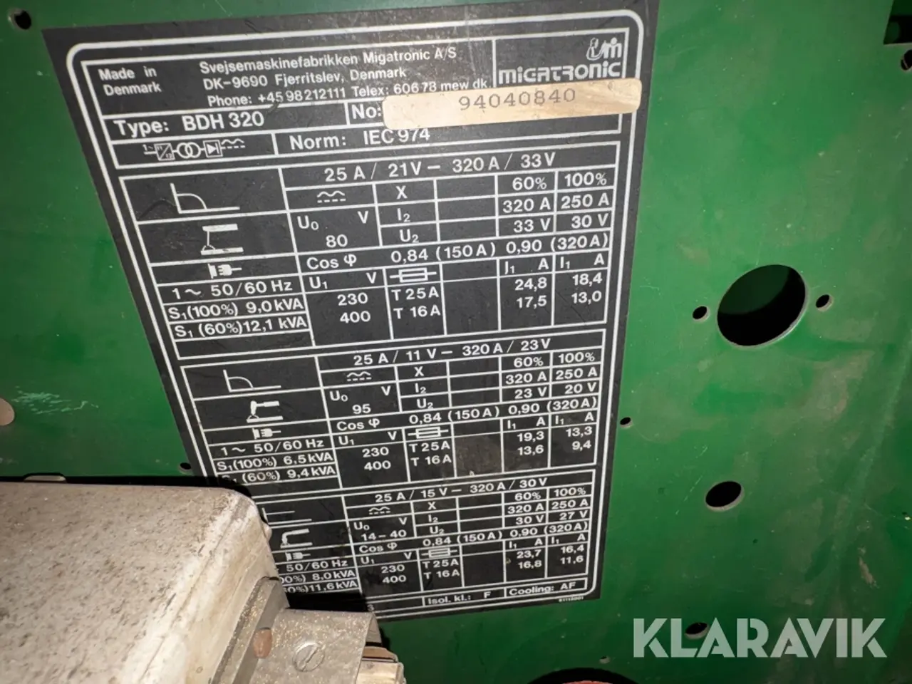 Billede 3 - Svejsemaskine Migatronic BDH 320
