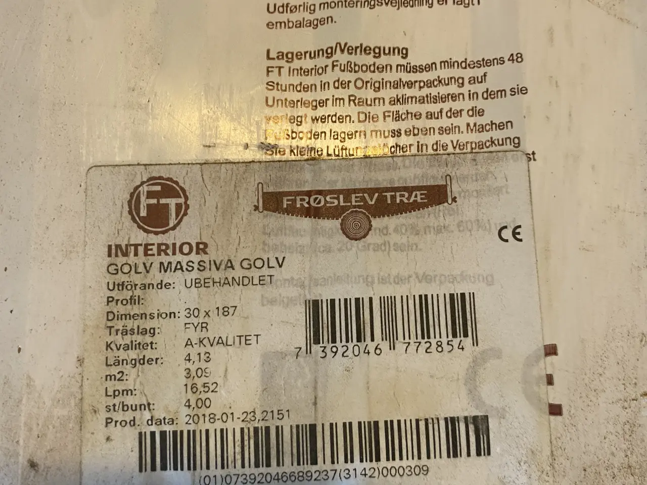 Billede 4 - Massiv fyrtræsgulv 30x187 mm