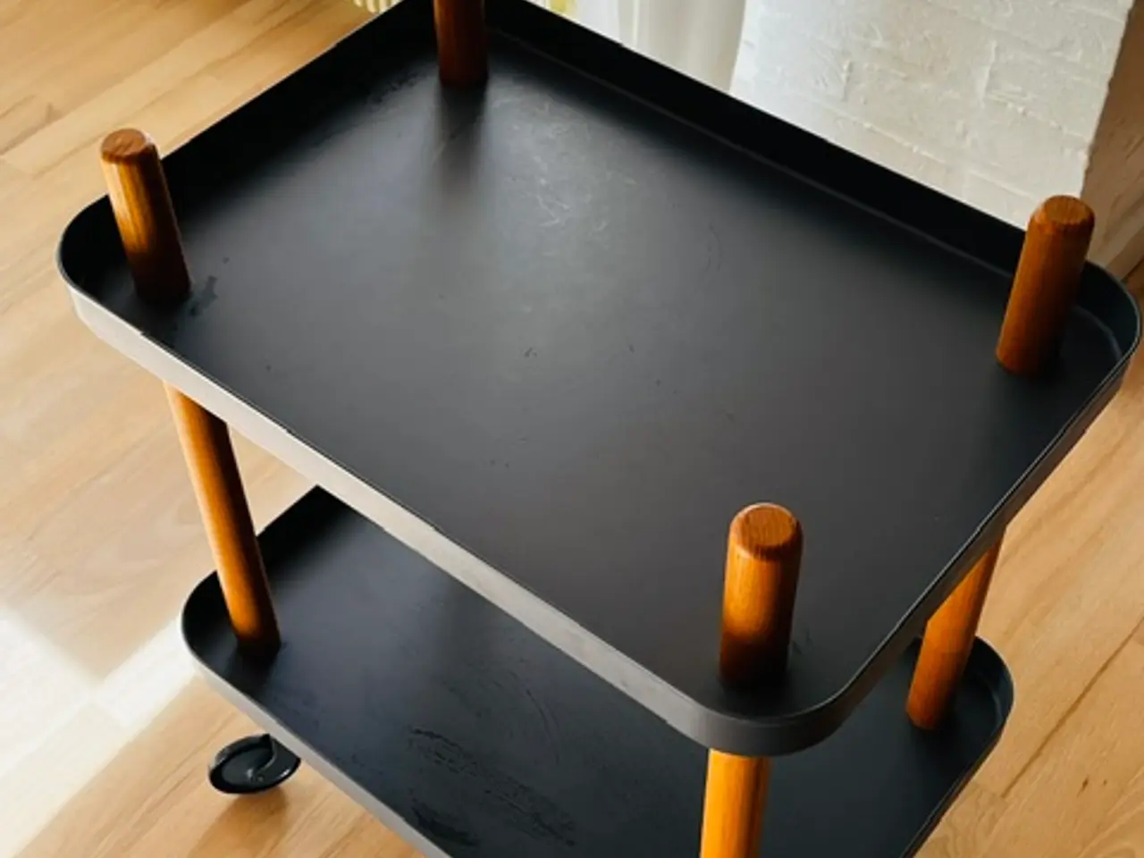 Billede 1 - Normann Copenhagen Block Table Rullebord Dark Grey