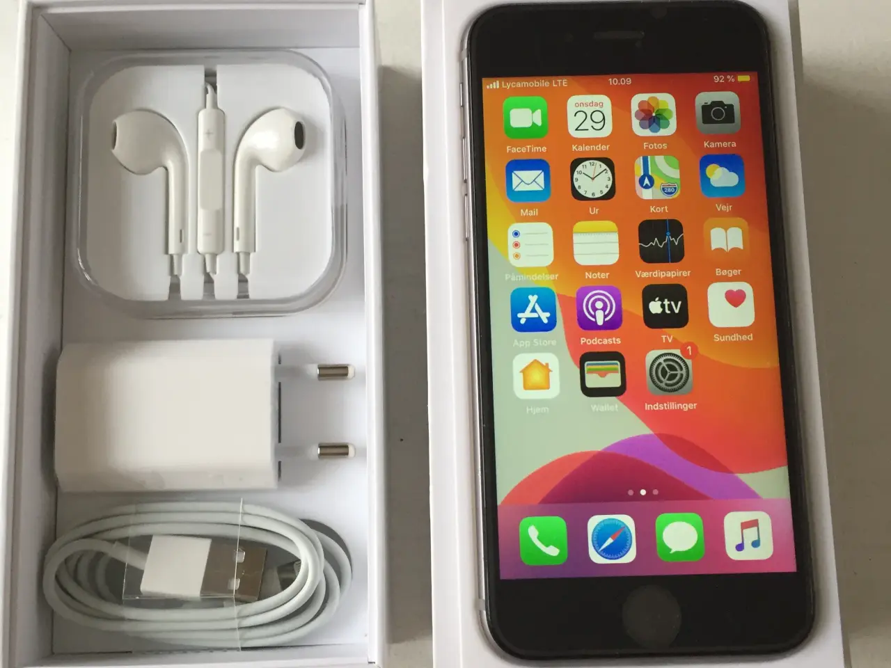 Billede 1 - Iphone 6 sort 128 GB