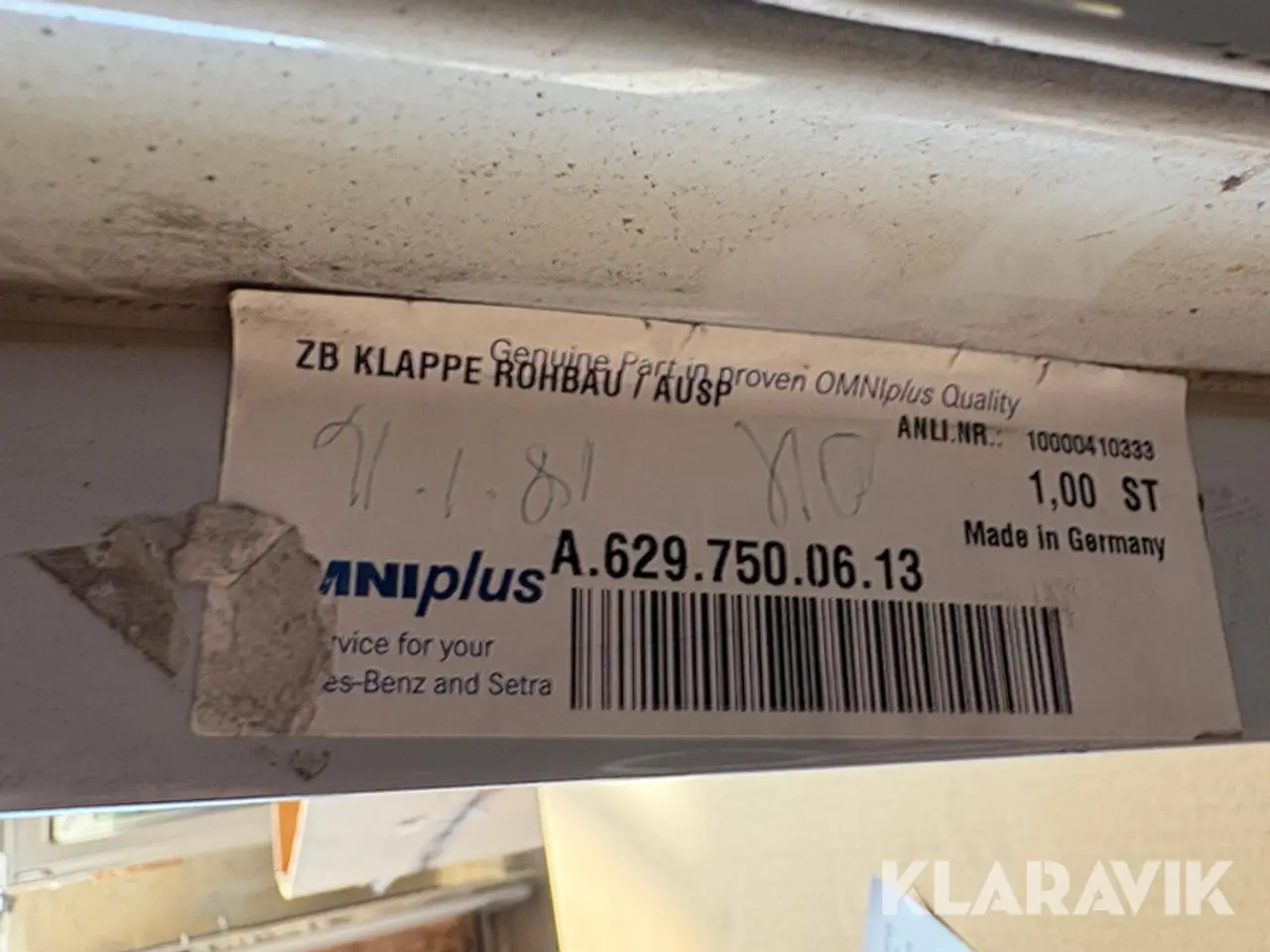 Billede 5 - Motorklap Setra 416/417 HDH