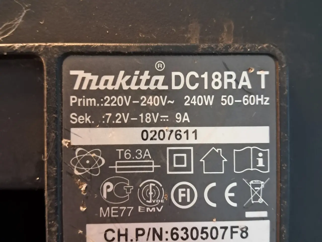 Billede 4 - Makita DC18RA og DC18RC batteriopladere til 7,2–18