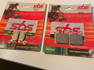 SBS bremseklodser til KTM minicrossere