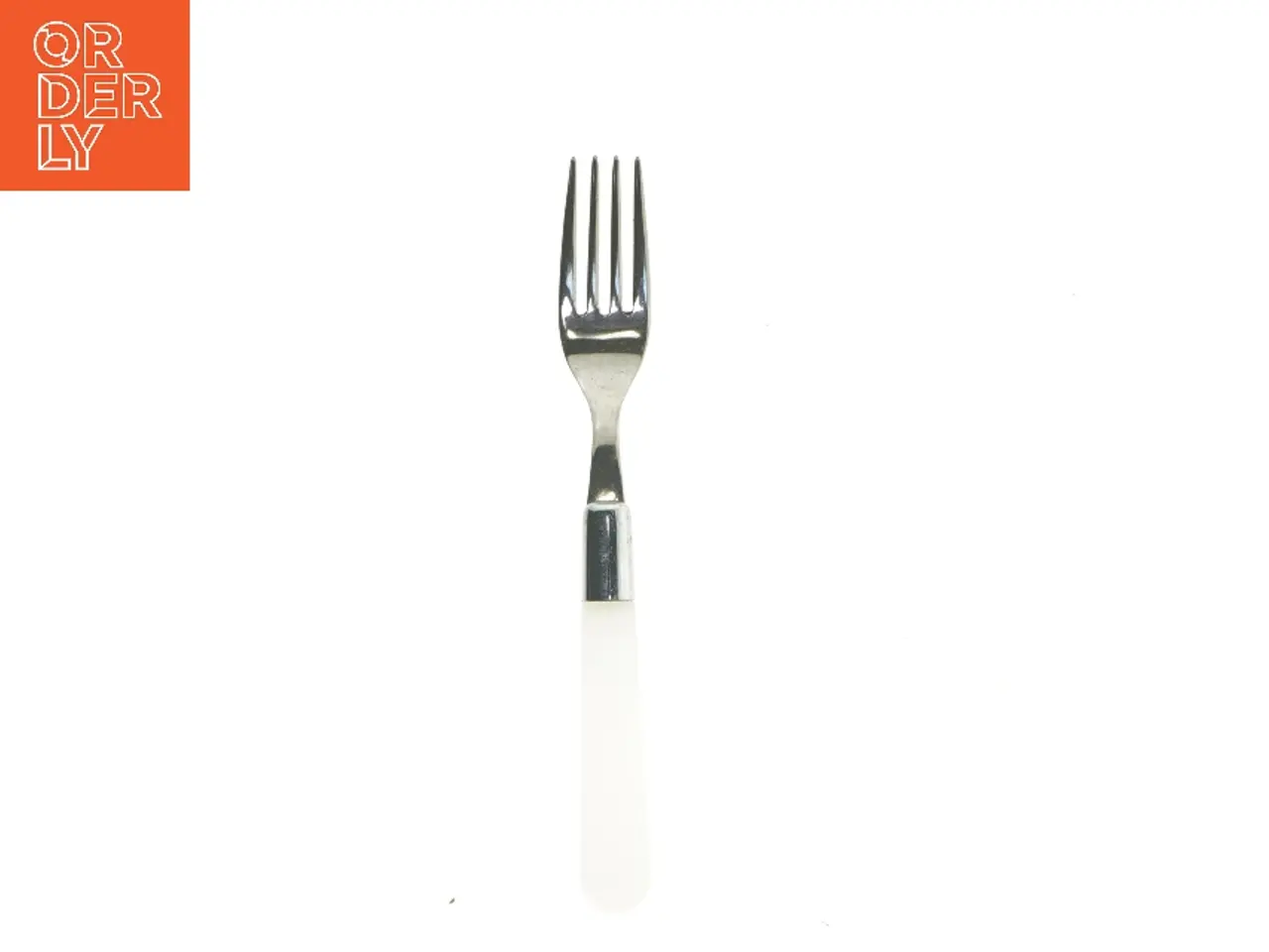 Billede 1 - Gaffel med hvidt håndtag fra Abert (str. 20 cm)