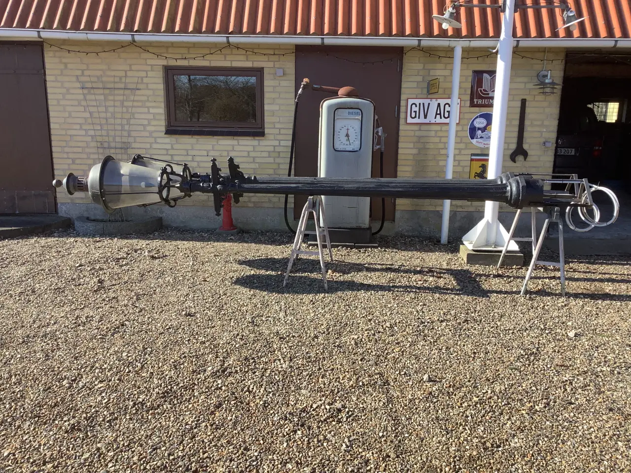 Billede 1 - Gaslamper store Københavnerlamper