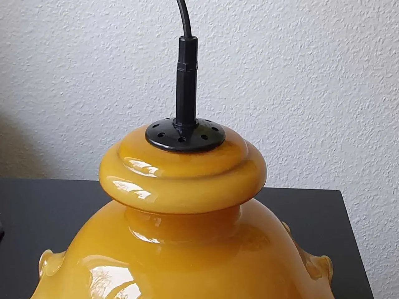Billede 6 - Skøn lampe i opalglas 🤎 NEDSAT!!! SOLGT SOLGT !!!