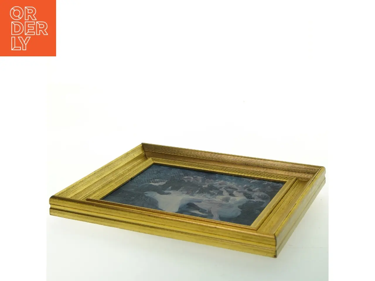 Billede 2 - Indrammet billede (str. 24,5x21 cm)