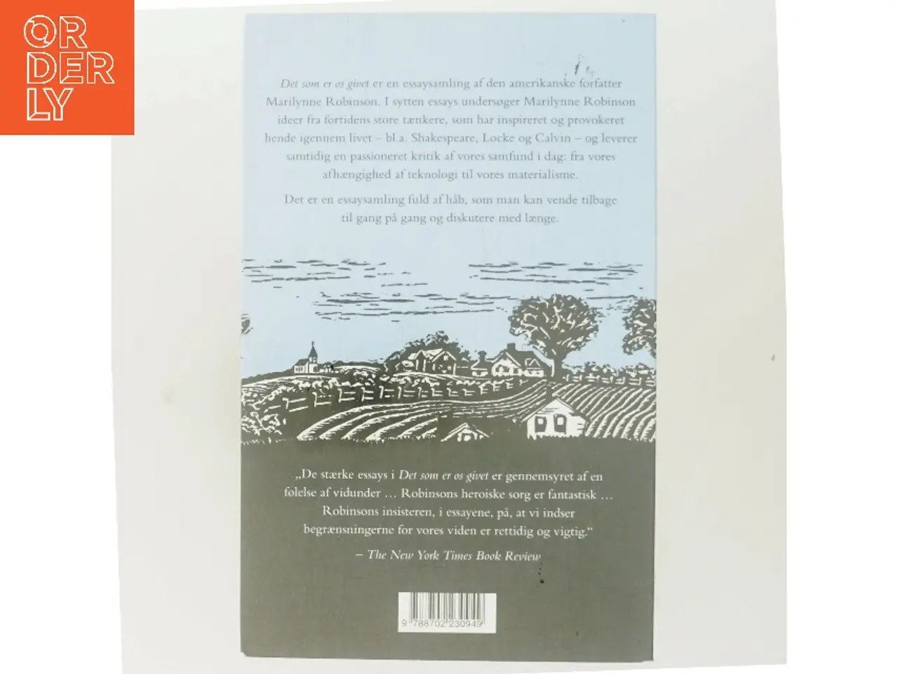 Billede 3 - Det som er os givet : essays af Marilynne Robinson (Bog)