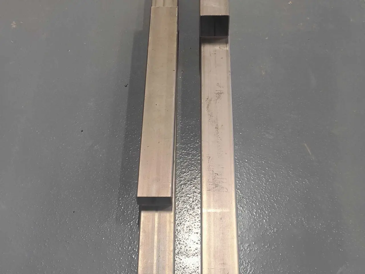 Billede 1 - 80x80x3 & 80x40x3 rustfrit profilrør