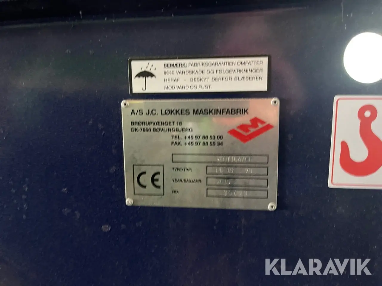 Billede 4 - Kornblæser til Tørring HL 15 v ventilator